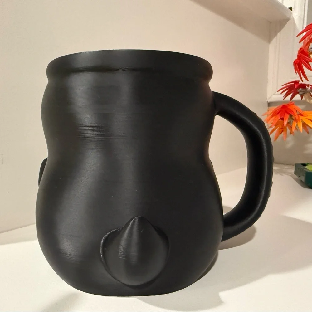 Cute Penguin Ice Cream‎ Pint Holder 3D Printed Spoon Holder Novelty Gift